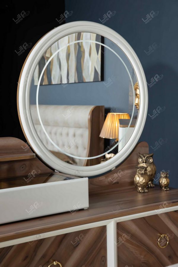 آینه میز آرایش با نور مخفی ال ای دی