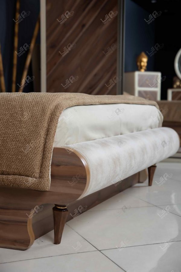 تخت خواب چوبی شیک و جدید
